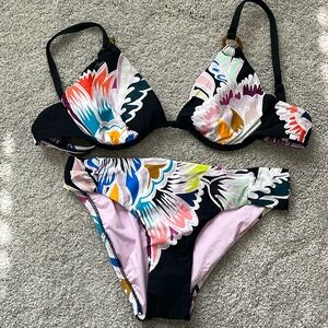 Beautiful Trina Turk 2 pice swimsuit- NWOT, size 10